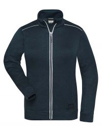 Dunkelblaue Fleece Jacke Damen